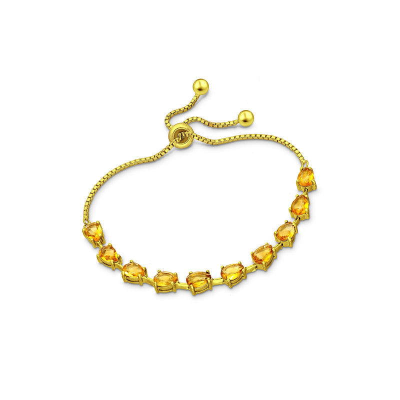 Citrine Crystal Bracelet
