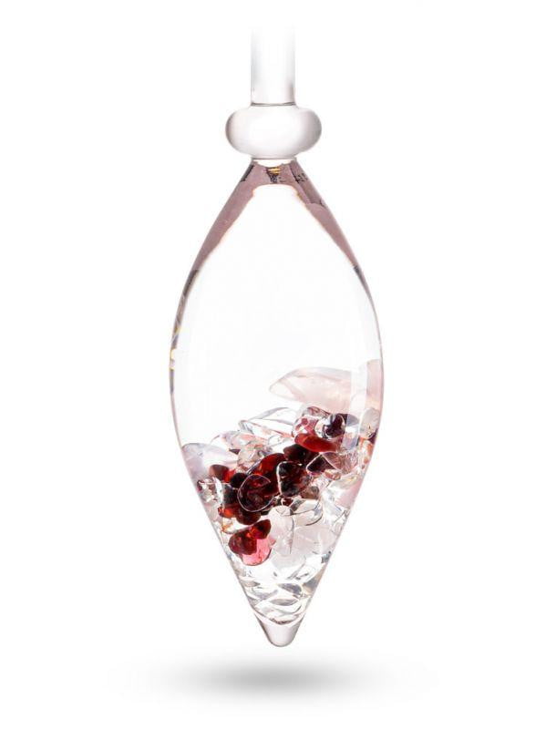 Water Stick VitaJuwel "Love" (rose quartz, garnet, rock crystal) - Beau Life